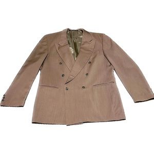 GIORGIO SANETTI Tessuti Marryotto Wool Blazer